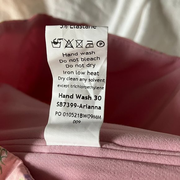 House of CB Arianna Pink Floral Puff Sleeve Corset - Picture 6 of 6